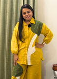 Yellow cotton co-ord set