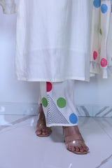 The "Abstract Geometry" Cotton Silk Suit