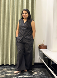 Black Cotton Co-Ord Set for Women