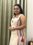 Khadi Cotton with Handweaving Sleeveless Kurta & Palazzo Set