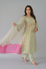 Pista Pink Tissue Heavy Dress