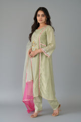Pista Pink Tissue Heavy Dress