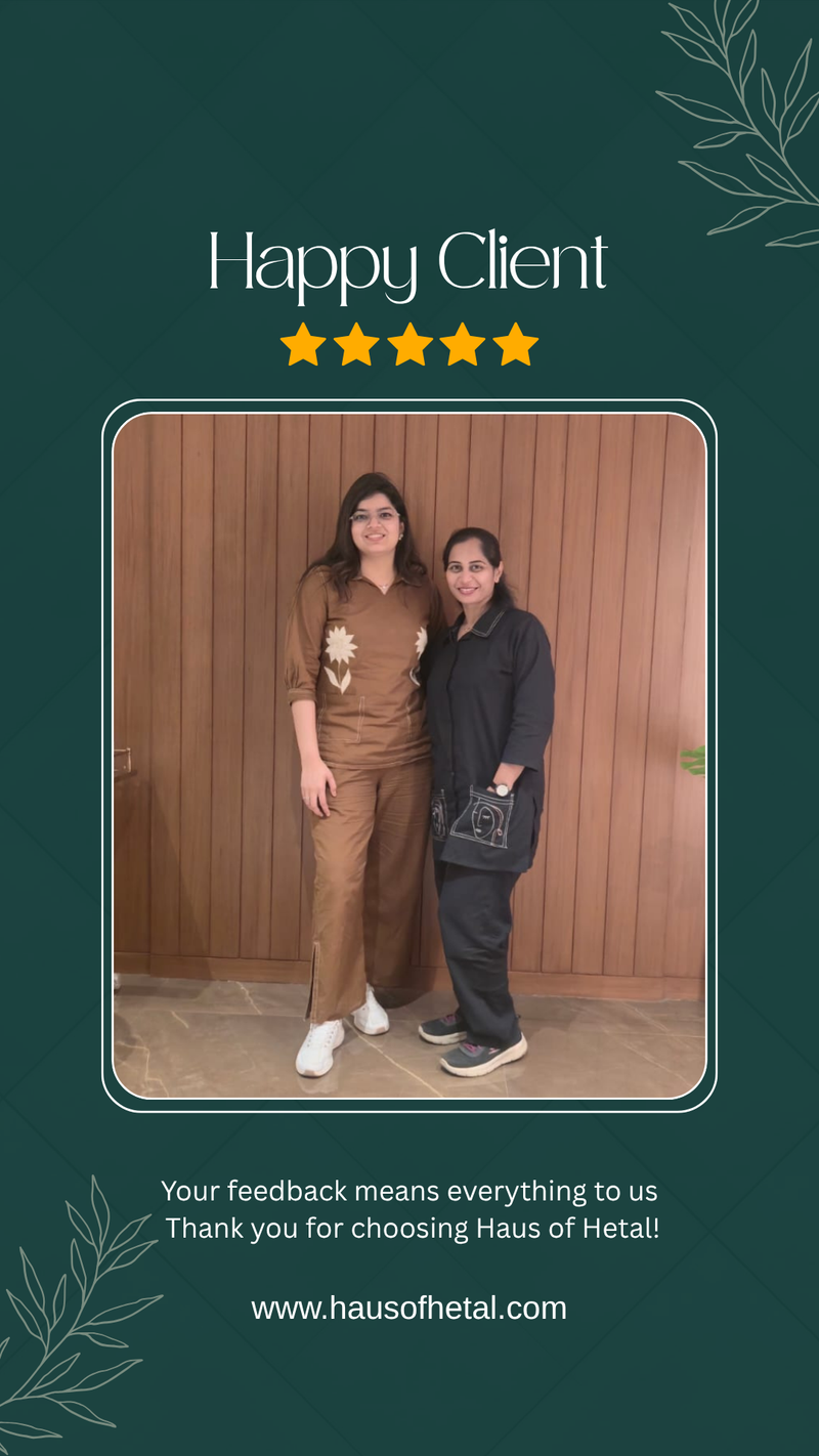 Customer styled by Haus of Hetal