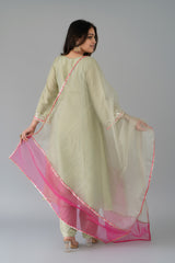 Pista Pink Tissue Heavy Dress